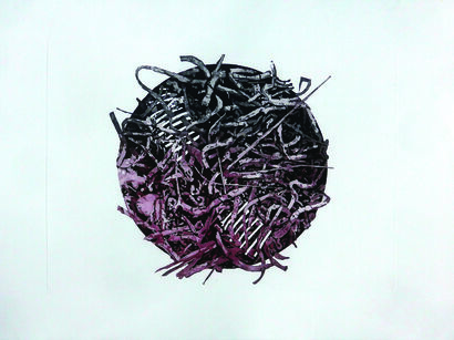 fossili - a Paint Artowrk by Giovanni Arici